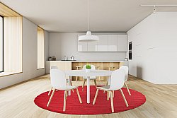 Tappeti rotondi - Hamilton (Flame Scarlet)