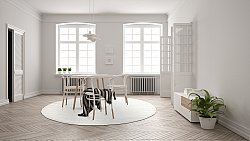 Tappeti rotondi - Hamilton (bianco)