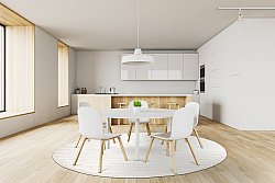 Tappeti rotondi - Hamilton (bianco)