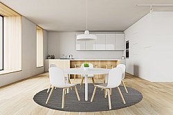 Tappeti rotondi - Hamilton (Asphalt)