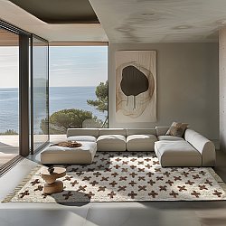 Tappeto A Pelo Lungo - Chesley Natural Cotton Shaggy (beige)