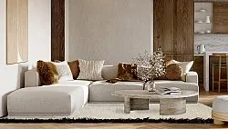 Tappeto In Lana - Nova (bianco/nero)