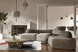 Tappeto Wilton - Rochelle (beige/nero/arancia)