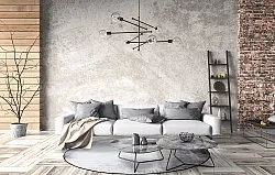 Tappeto rotondo - Rosia (blu/grigio)