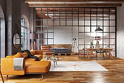 Tappeto Wilton - Bellizzi (offwhite/arancia)