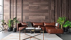 Tappeto Wilton - Bellizzi (offwhite/arancia)