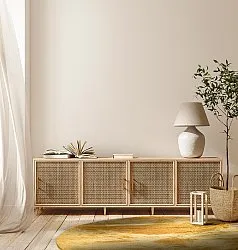 Tappeti rotondi - Aranga Super Soft Fur (ochre)
