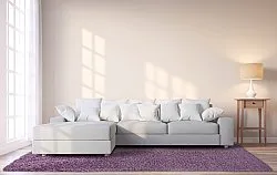Tappeto A Pelo Lungo - Zoe (viola)