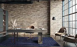 Tappeto A Pelo Lungo - Zoe (blu scuro)