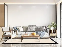 Tappeto In Sisal - Agave (nero/offwhite)