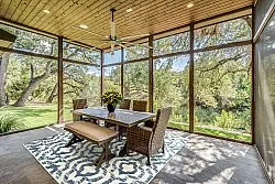 Shaggy Indoor-Outdoor - Trenton (bianco/blu)