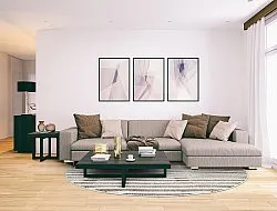 Tappeti rotondi - Indoor/Outdoor Baldwin (cream/beige)