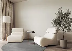 Tappeto rotondo - Vevila (grigio)
