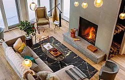 Tappeto Wilton - Vieste (nero/oro)