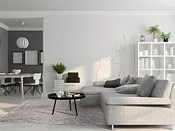 Tappeto Wilton - Zaria (grigio scuro/oro)
