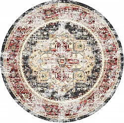 Tappeto rotondo - Javis (rosso/multi)
