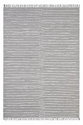 Tappeto Di Stracci - Jess (grigio)