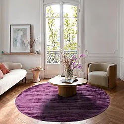 Tappeto rotondo - Jodhpur Special Luxury Edition (viola)