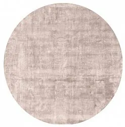 Tappeto rotondo - Jodhpur Special Luxury Edition Viscosa (grigio chiaro/beige)