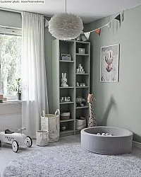 Tappeti rotondi - Cosy (argento)