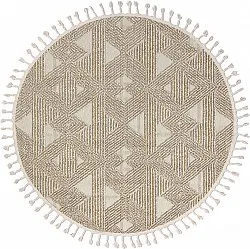 Tappeti rotondi - Indoor/Outdoor Lennon (beige)