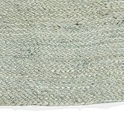 Tappeto rotondo in juta - Amasia (grigio)