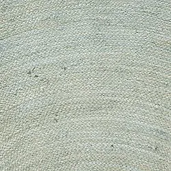 Tappeto rotondo in juta - Amasia (grigio)