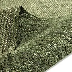 Tappeto In Iuta - Amasia (verde militare)