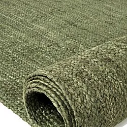 Tappeto In Iuta - Amasia (verde militare)