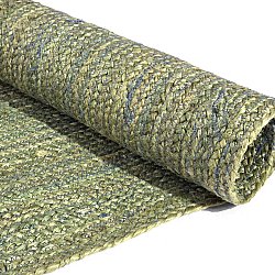 Tappeto rotondo in juta - Amasia (oliva)