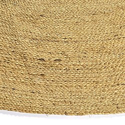 Tappeto rotondo in juta - Amasia (arancia)