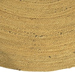 Tappeto rotondo in juta - Amasia (arancia)