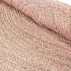 Tappeto rotondo in juta - Amasia (tan)