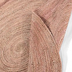 Tappeto rotondo in juta - Amasia (tan)