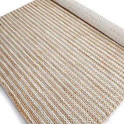 Tappeto In Iuta - Howrah Braided Jute (natura/bianco)