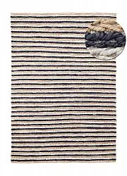 Tappeto In Iuta - Howrah Braided Jute (naturale/bianco/nero)
