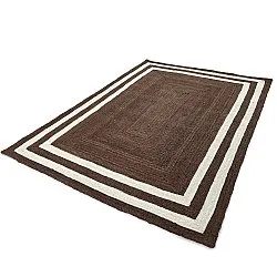 Tappeto In Iuta - Jessore (marrone/bianco)