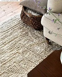 Tappeto A Pelo Lungo - Kendra Natural Cotton Shaggy (natura)