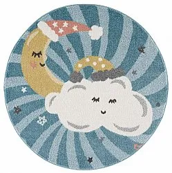 Tappeti per bambini - Night Clouds Tondo (multi)