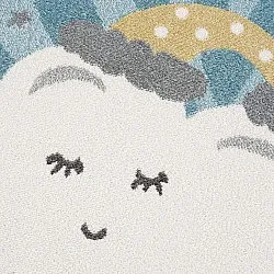 Tappeti per bambini - Night Clouds Tondo (multi)