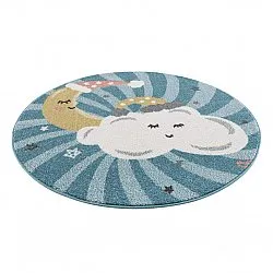 Tappeti per bambini - Night Clouds Tondo (multi)