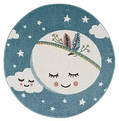 Tappeti per bambini - Night Sky Tondo (multi)
