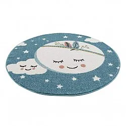 Tappeti per bambini - Night Sky Tondo (multi)