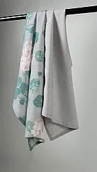 Asciugamani da cucina in confezione da 2 - Amara (grigio/rosa)