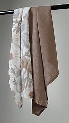 Asciugamani da cucina in confezione da 2 - Serena (grigio/beige)