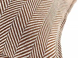 Federa - Denisa Fishbone (marrone/bianco)