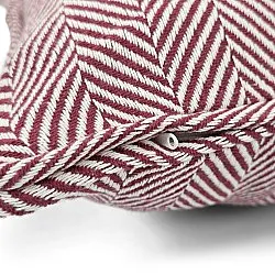 Federa - Denisa Fishbone (rosso/bianco)