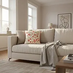 Federa - Kalmar Embroidered Cushion Cover (multiplo)