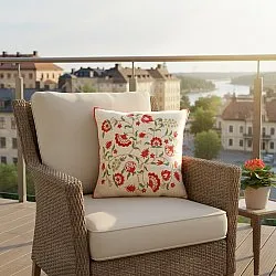 Federa - Kalmar Embroidered Cushion Cover (multiplo)
