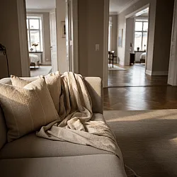 Federa - Martina Stripe (beige/bianco)